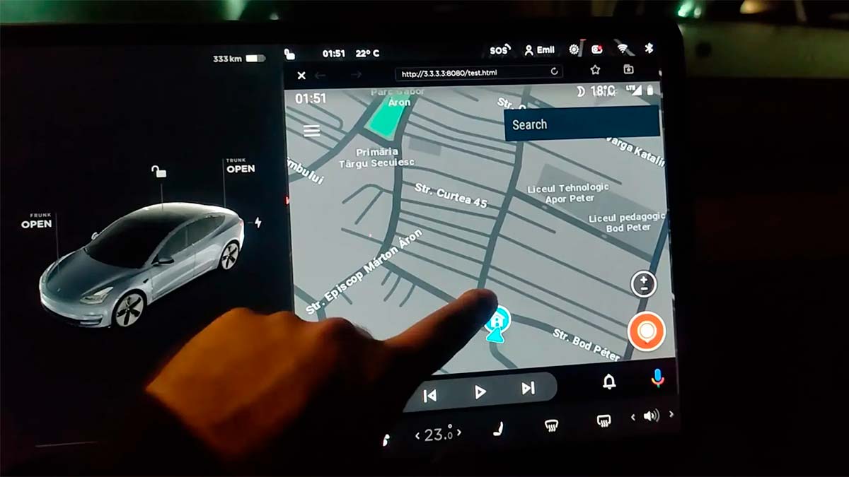 Cómo usar Android Auto desde un coche Tesla y usar las APPS de tu móvil