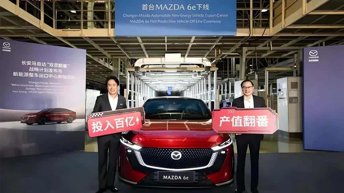 El Mazda 6e ya ha iniciado su fabricación. ¿Será una berlina eléctrica exitosa?