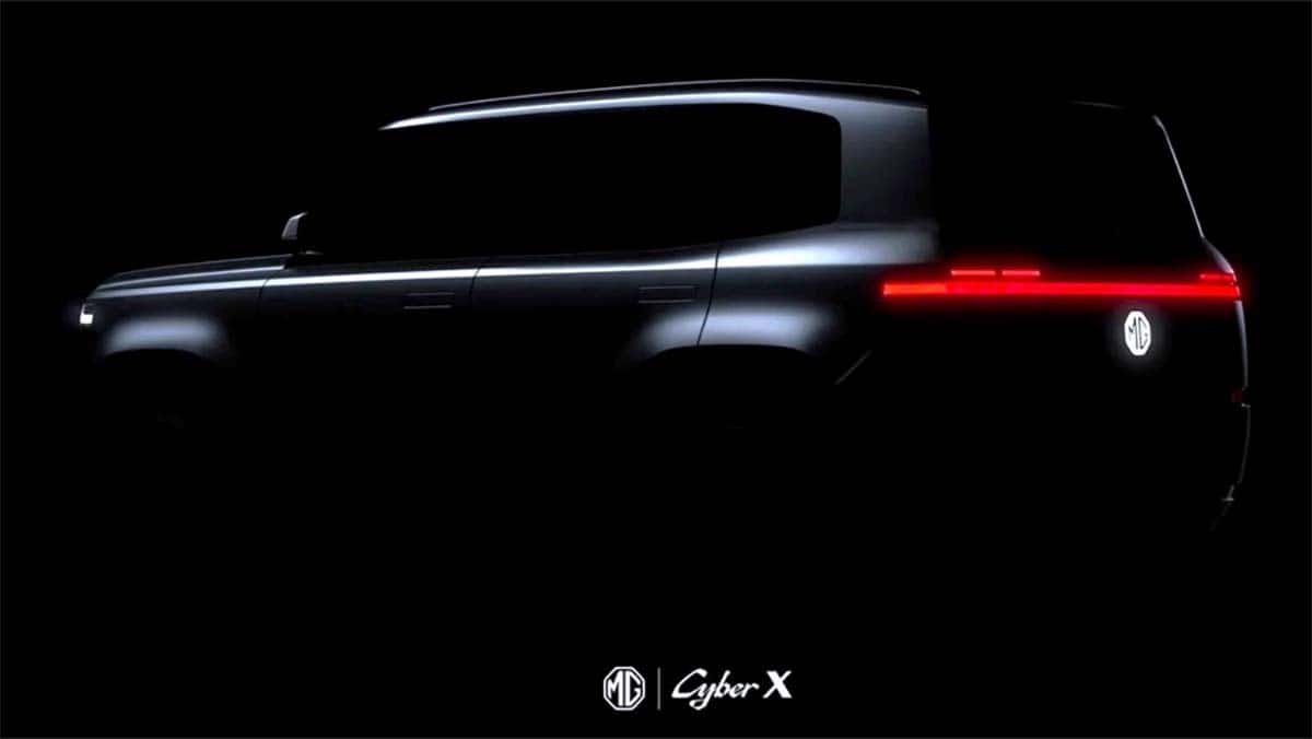 MG Cyber X, uno de los SUV más esperados, ultima su lanzamiento