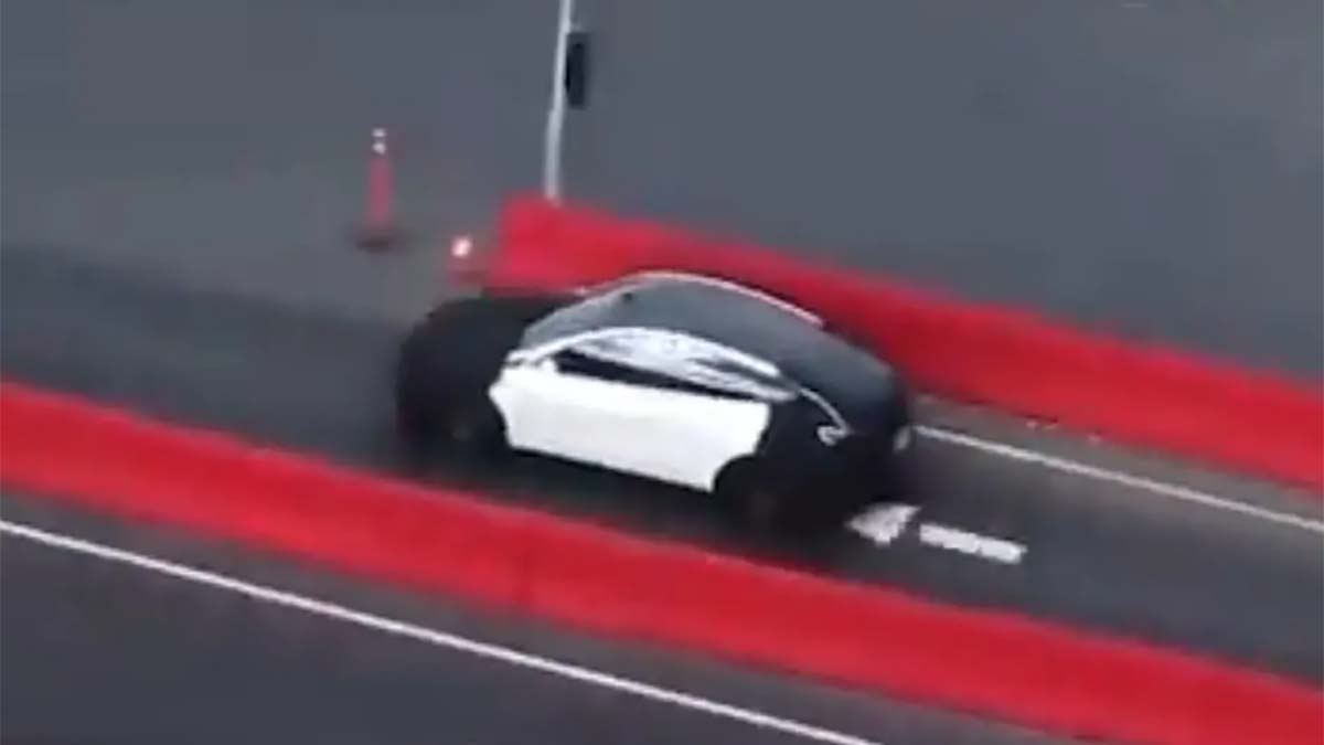 Cazado el esperado Tesla Model Y compacto en la pista de pruebas de Fremont