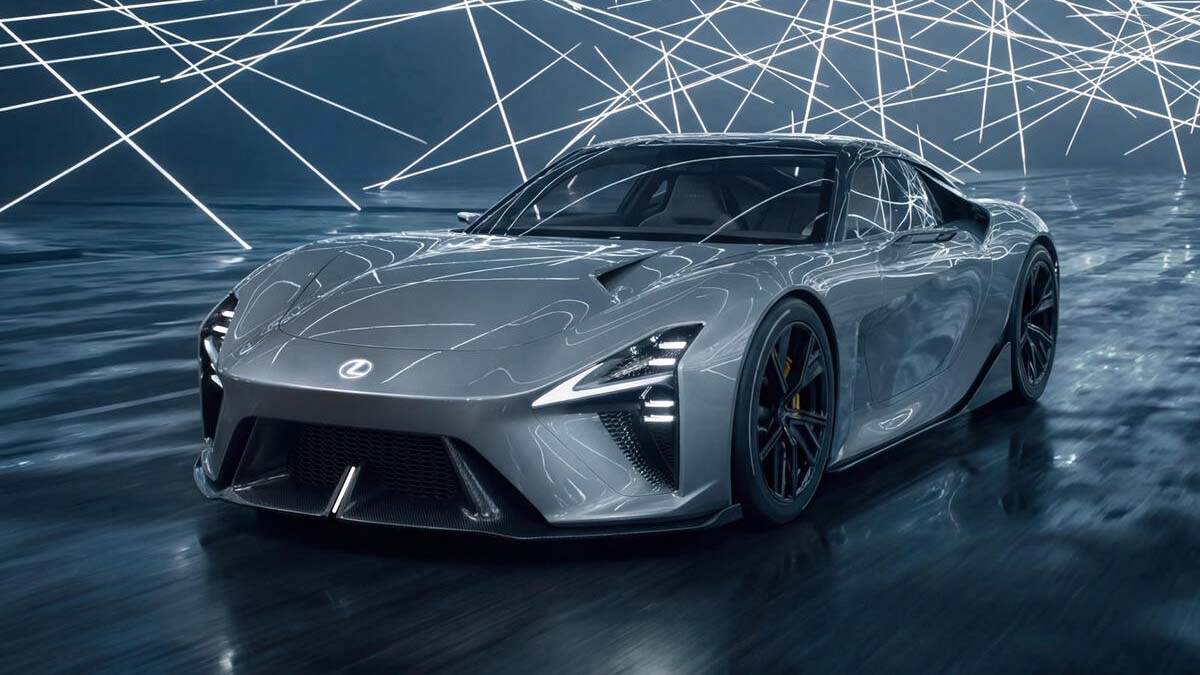El regreso de una leyenda: El Lexus LFA renace como un superdeportivo 100% eléctrico