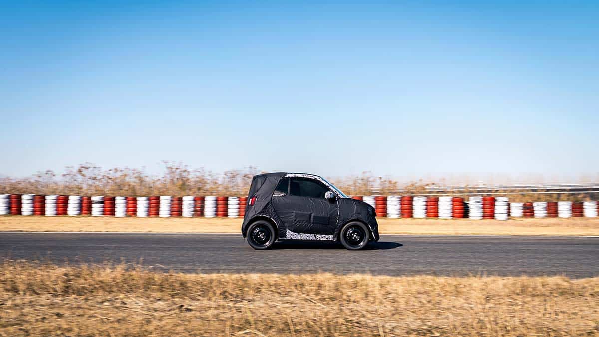 El smart #2 avanza firme hacia su lanzamiento con pruebas intensivas de su nueva arquitectura eléctrica