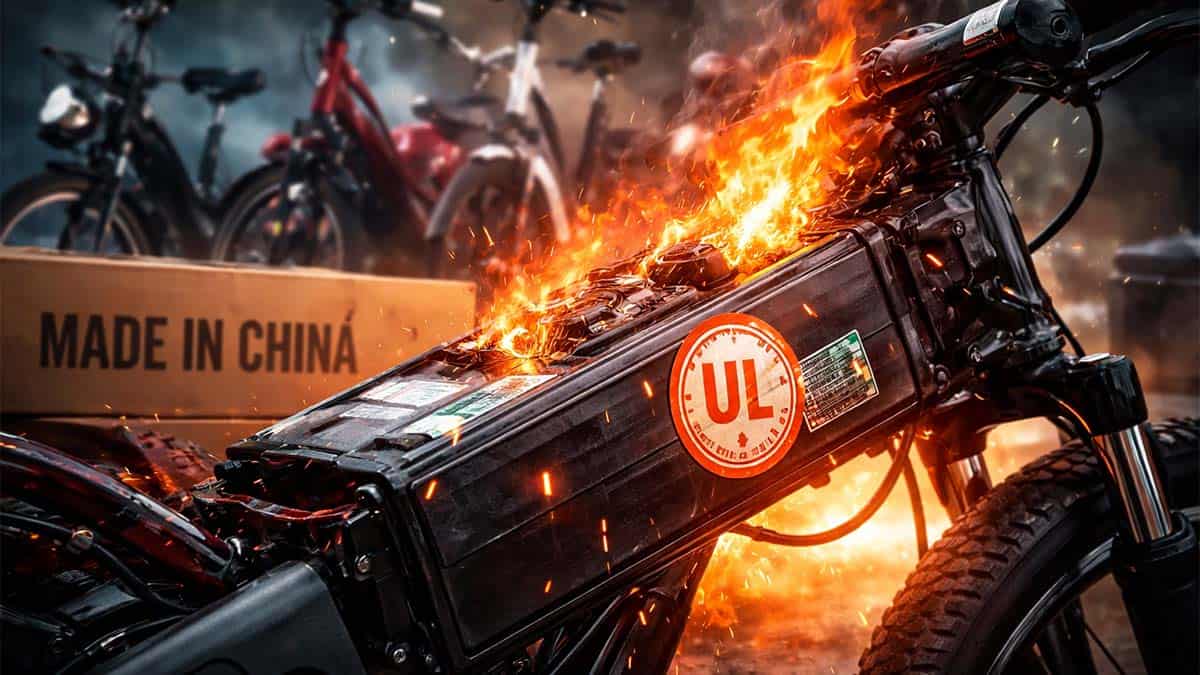 Amazon destapa el fraude: bicicletas eléctricas chinas con certificados de seguridad falsos