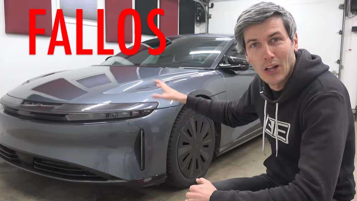 Lucid (la mejor marca de coches eléctricos) admite fallos graves en el Air tras las críticas de un ingeniero referente del sector