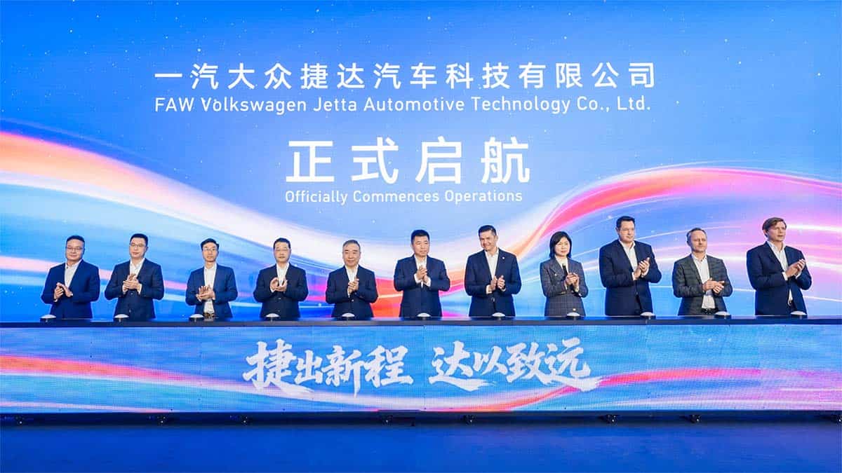 Jetta (marca de VW y FAW) acelera su ofensiva eléctrica en China: primer coche en 2026 y ambiciosos planes de crecimiento