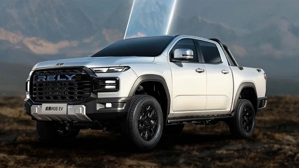 Parece una Toyota Hilux, pero es eléctrica y cuesta menos de 17.000 €: la sorprendente pick-up china de Chery