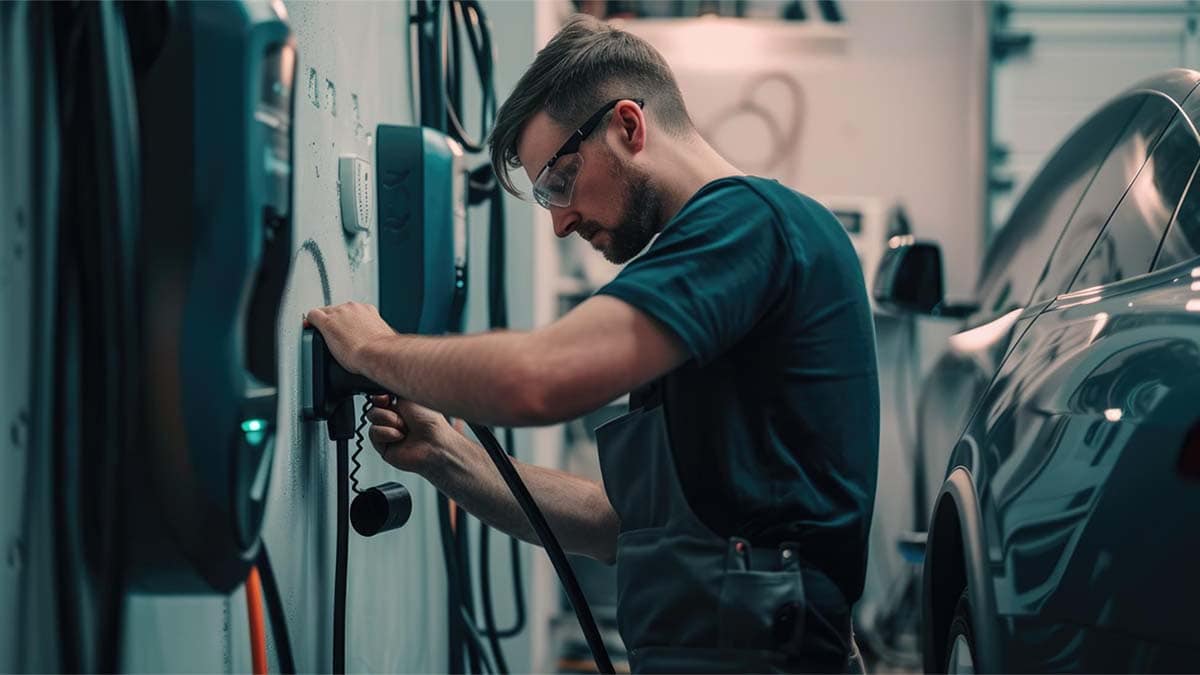 Cómo instalar un cargador para coche eléctrico en una plaza alquilada o en la calle