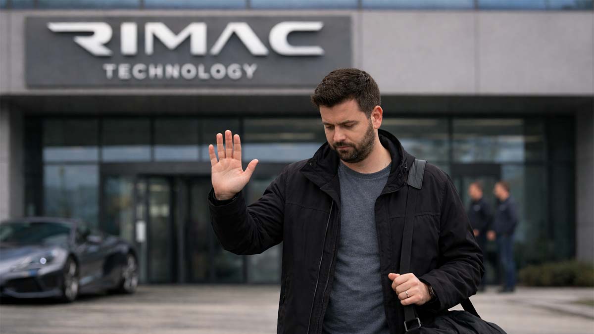 Mate Rimac deja de ser CEO de su propia empresa ¿Por qué?