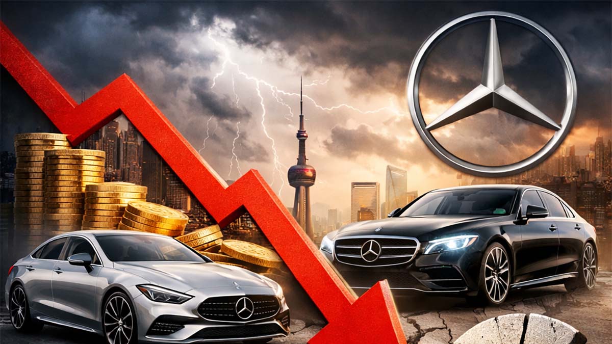 2025: Un año horrible para Mercedes-Benz con caída de beneficios de casi un 50%