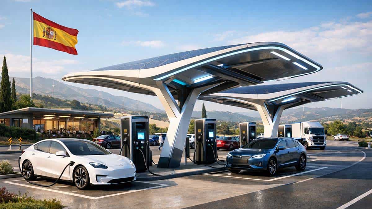 ¿Viajas por la A-2, A-3, A-4, A-8 o AP-7? El mapa de las 8 nuevas mega estaciones de recarga que ha aprobado el Gobierno