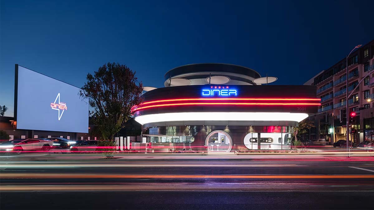 Tesla ya tiene elegida la segunda ubicación de su Diner: la recarga eléctrica quiere dejar de ser aburrida