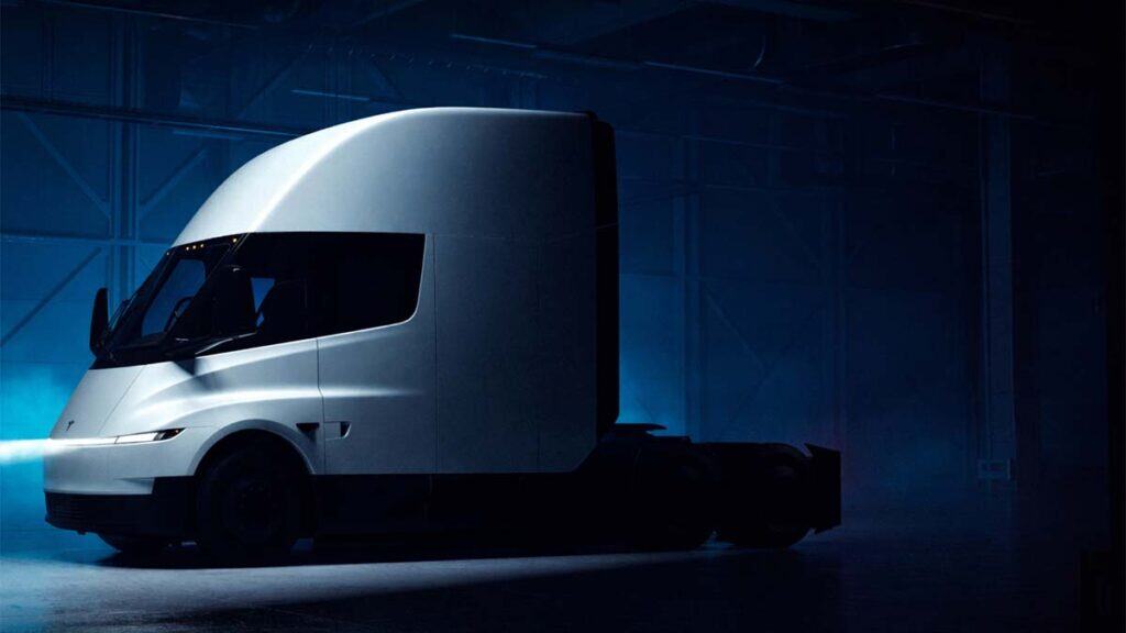 Versión final del camión eléctrico Tesla Semi