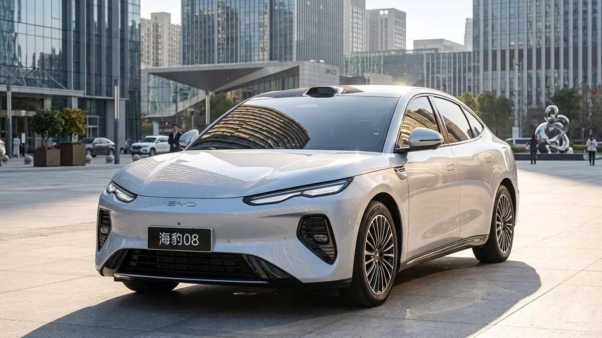 BYD Seal 08: La nueva berlina eléctrica que te va a sorprender