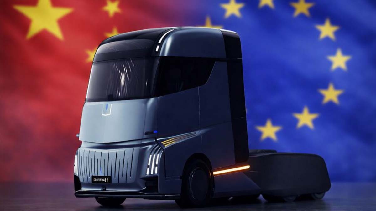 Los camiones eléctricos chinos llegan a Europa con precios hasta un 30 % más bajos