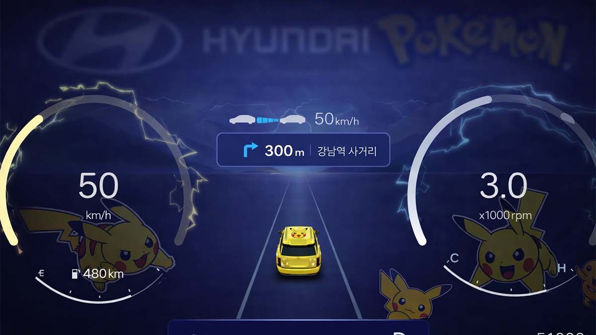 Hyundai tunea sus coches con temas de Pokemon