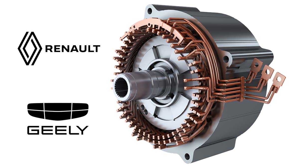 Renault y Geely tienen un nuevo motor eléctrico casi perfecto