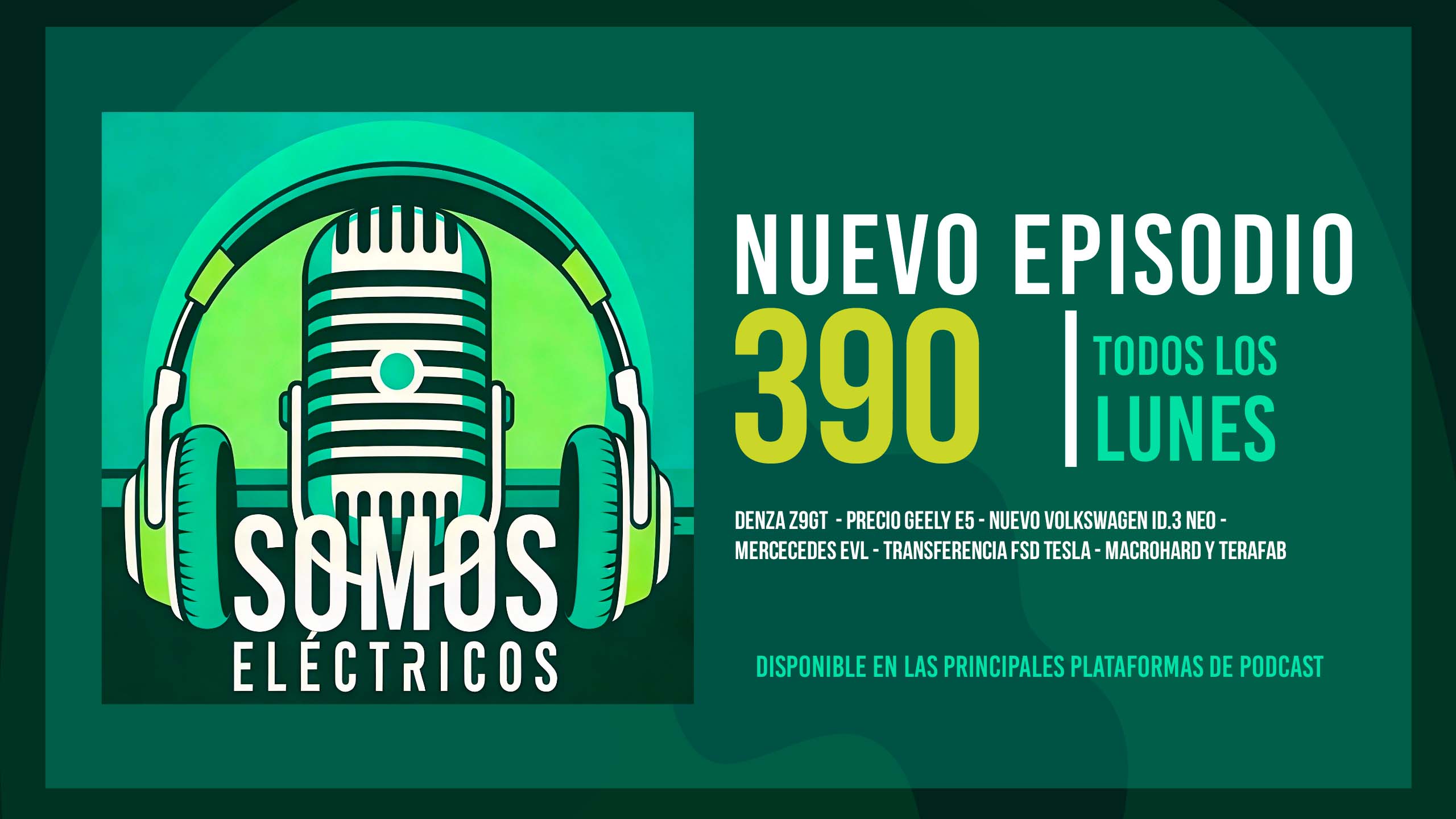 Podcast coches eléctricos: Cargas de 5 minutos, el nuevo Volkswagen ID.3 Neo, Geely en España y las últimas sorpresas de Tesla (Episodio 390)