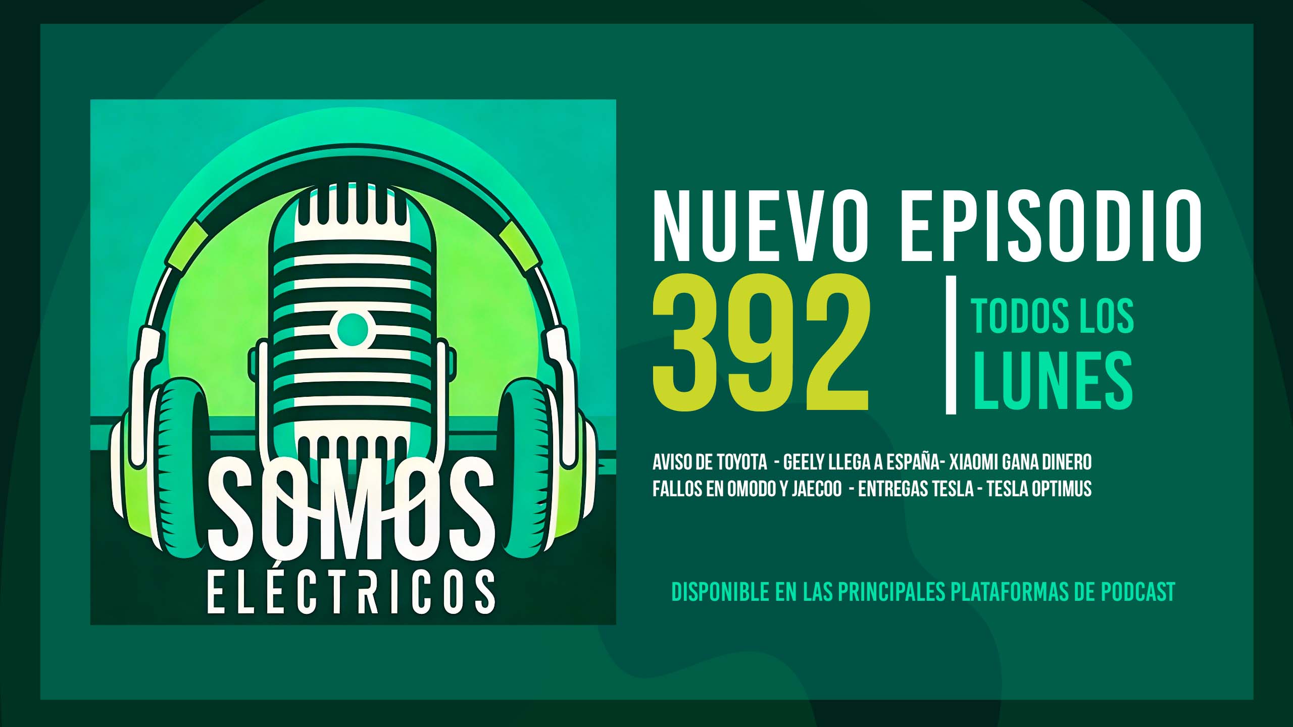 Podcast coches eléctricos: Toyota avisa sobre China, Geely aterriza en España, Xiaomi ya gana dinero y Tesla vuelve al foco