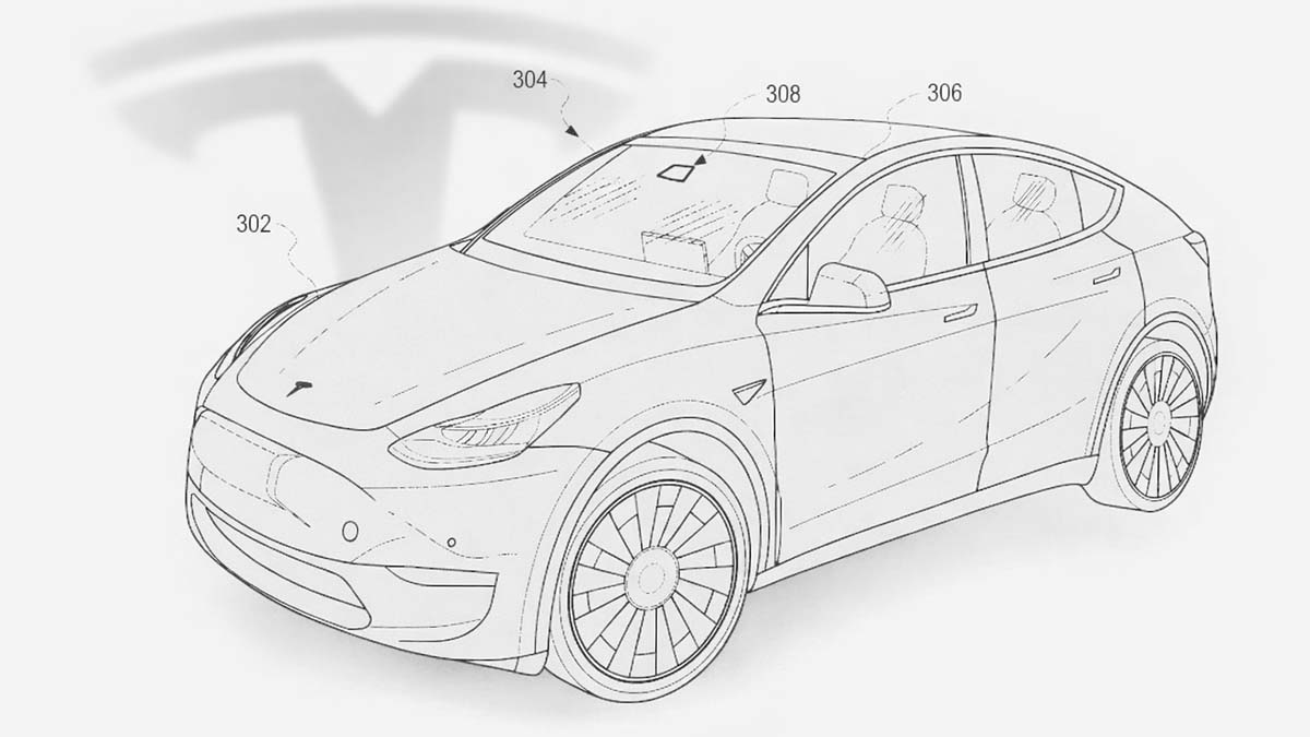 Tesla patenta un parabrisas inteligente que mejora la autonomía en invierno