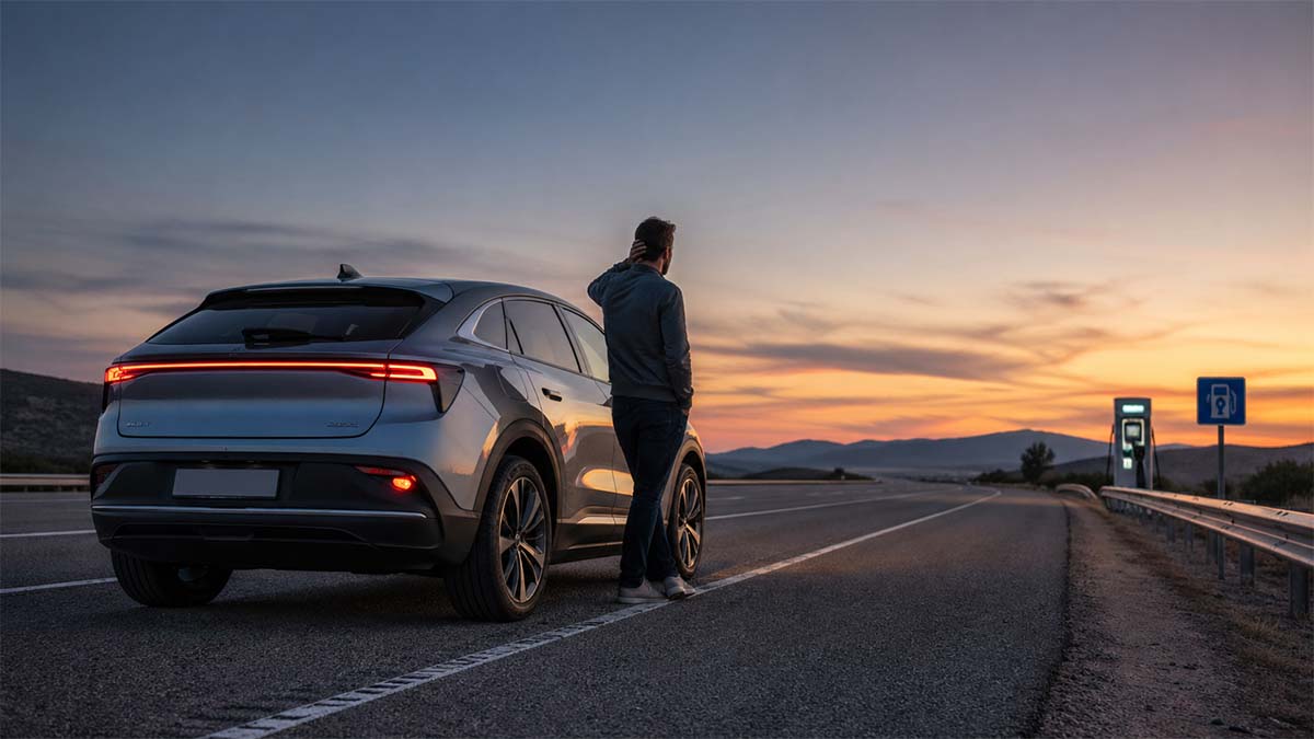 Qué pasa si un coche eléctrico se queda sin batería