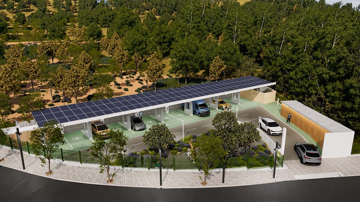 Barcelona tendrá una electrolinera pública ultrarrápida capaz de cargar 400 km en 15 minutos