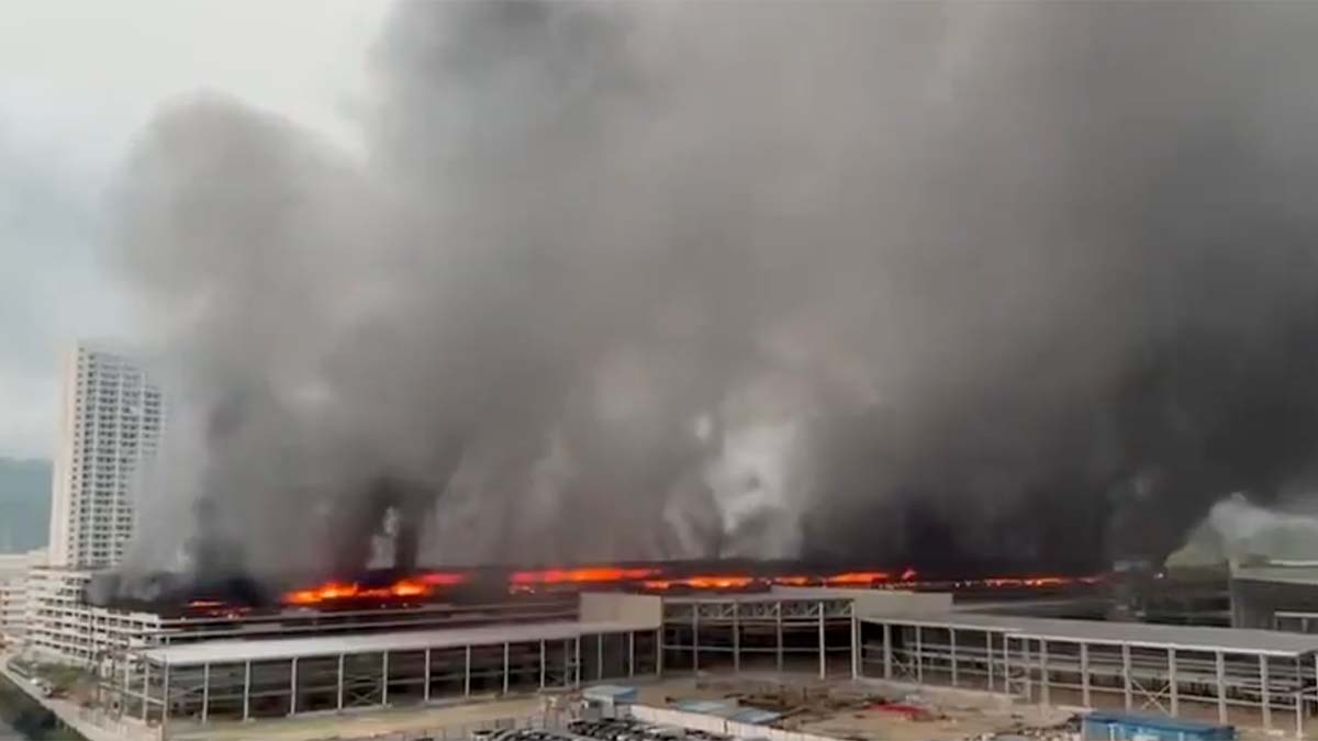 Fuerte incendio en la fábrica de BYD en China: descubre cómo reaccionaron ante la crisis