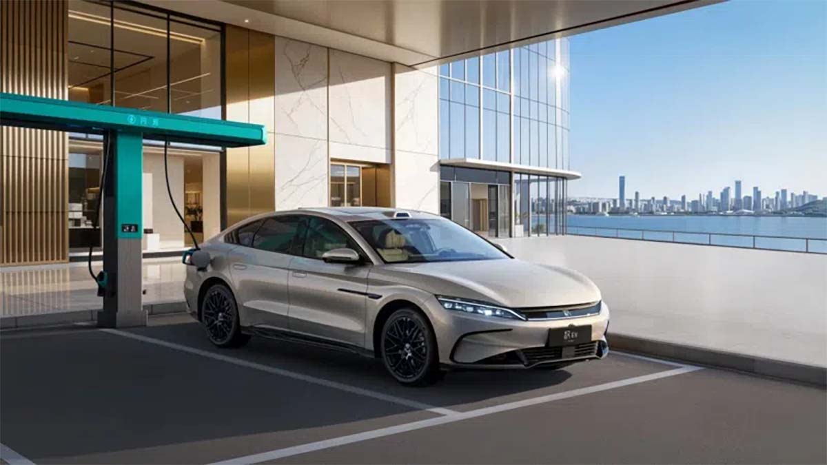 BYD Han EV Flash Charge Edition: 705 km de autonomía y carga casi completa en 9 minutos