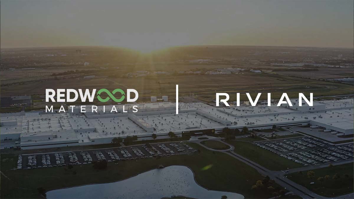 Rivian reutilizará baterías de sus coches eléctricos para alimentar su fábrica junto a Redwood