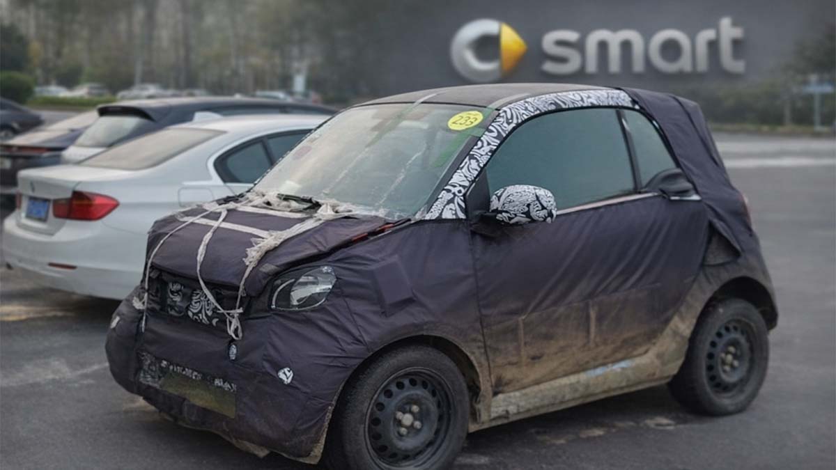 Fotos espías del Smart #2 confirman el regreso al diseño original