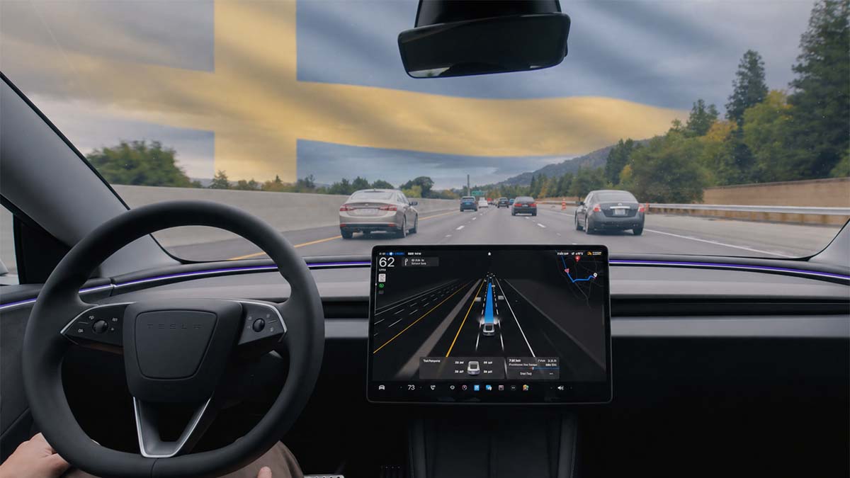 Tesla recibe luz verde para probar el FSD en Suecia y acelera su despliegue en Europa