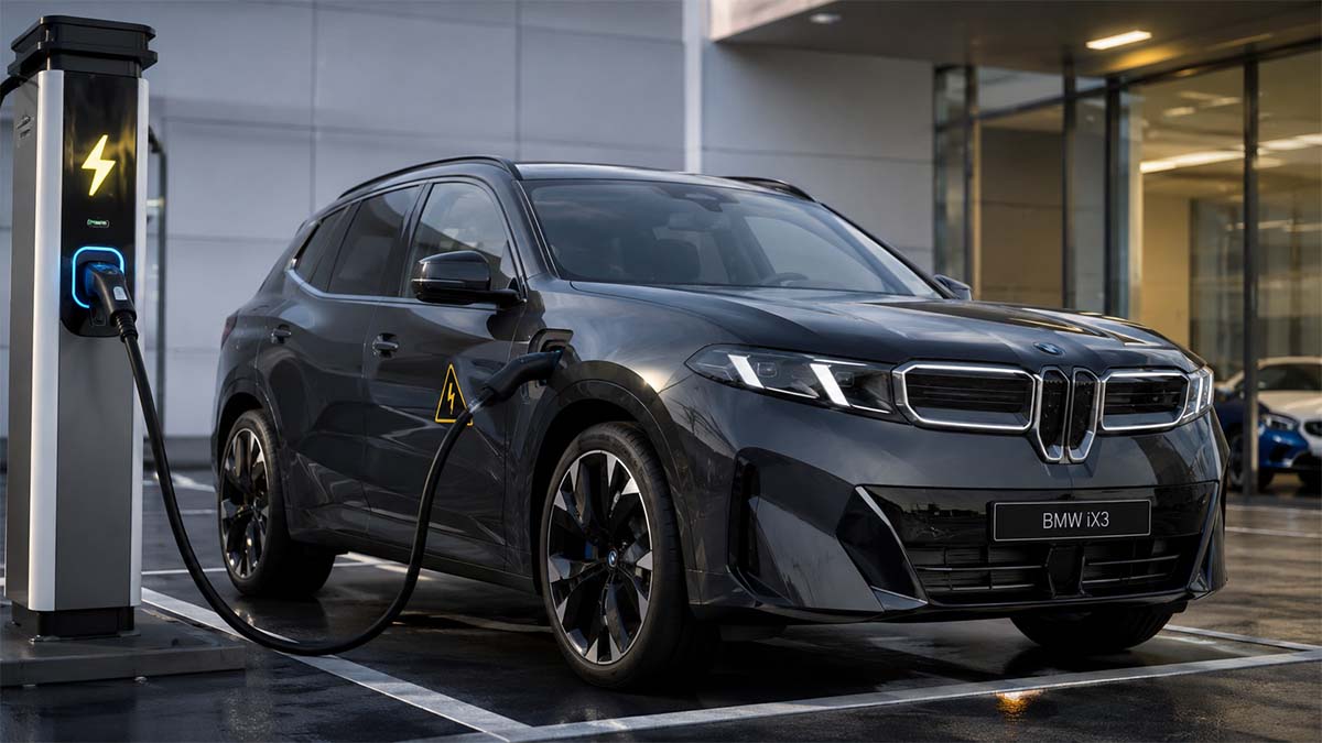 BMW llama a revisión al nuevo iX3 por riesgo de descarga eléctrica durante la carga