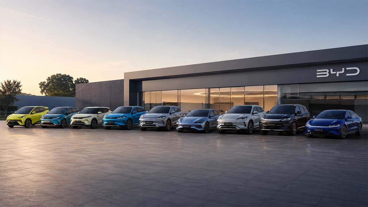 Estos son todos los coches eléctricos que BYD vende en España, desde el más barato al más caro
