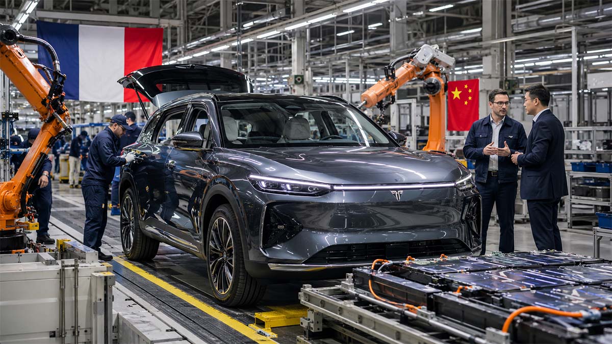 Stellantis fabricará en Francia un coche eléctrico chino de Voyah para Dongfeng