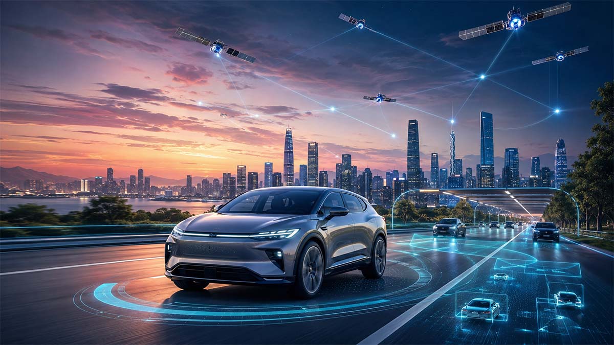 Geely quiere llevar el coche conectado mucho más allá de la carretera: satélites, IA y robotaxis para una nueva era de movilidad