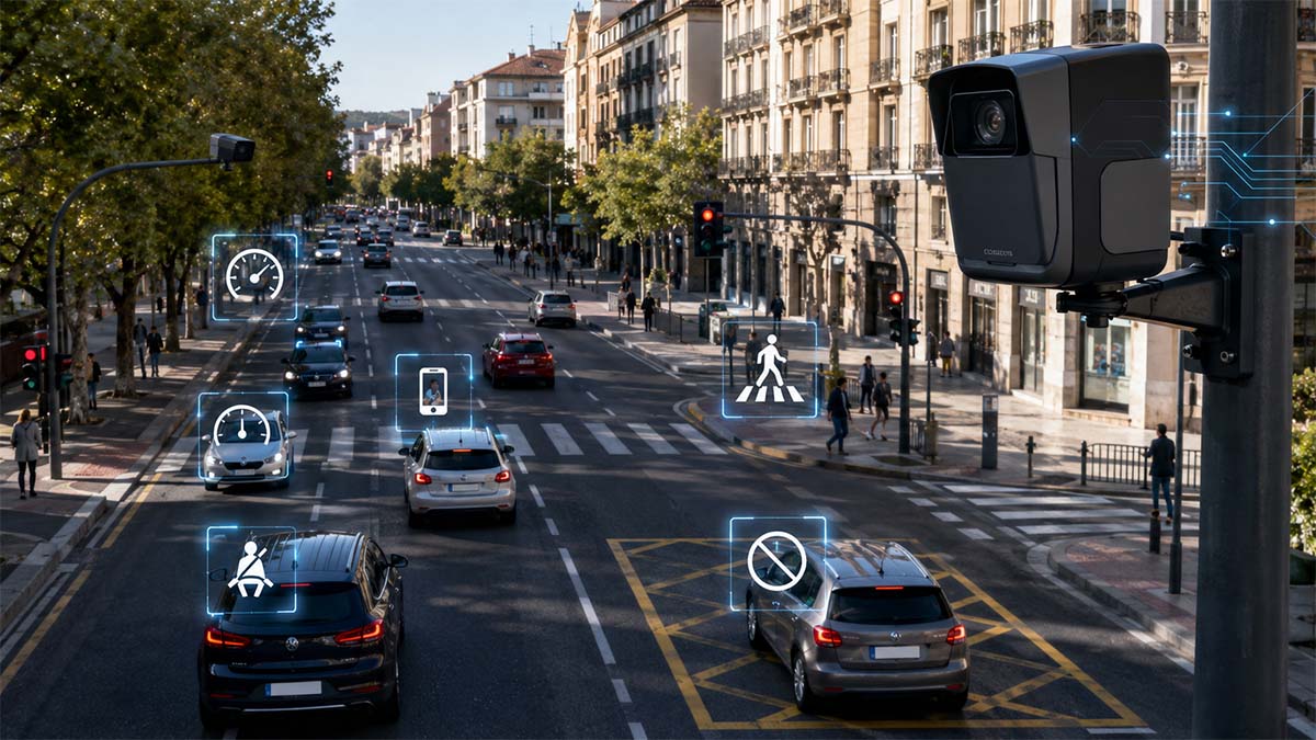 Los nuevos radares que se instalan en España te pueden multar por 8 cosas diferentes