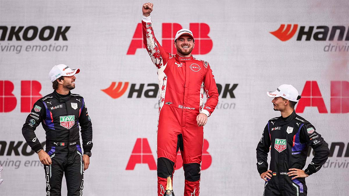 Oliver Rowland gana la segunda carrera de Fórmula E en Mónaco y Evans sale líder