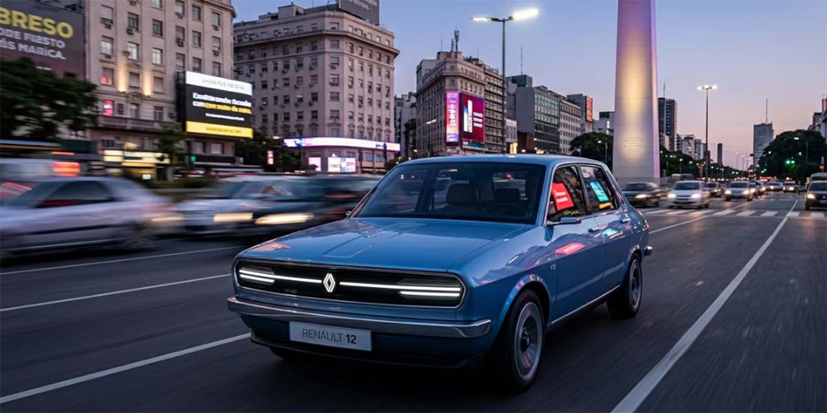 Las recreaciones del Renault 12 hechas por IA que triunfan en Google, ¿un nuevo Renault retro en camino?