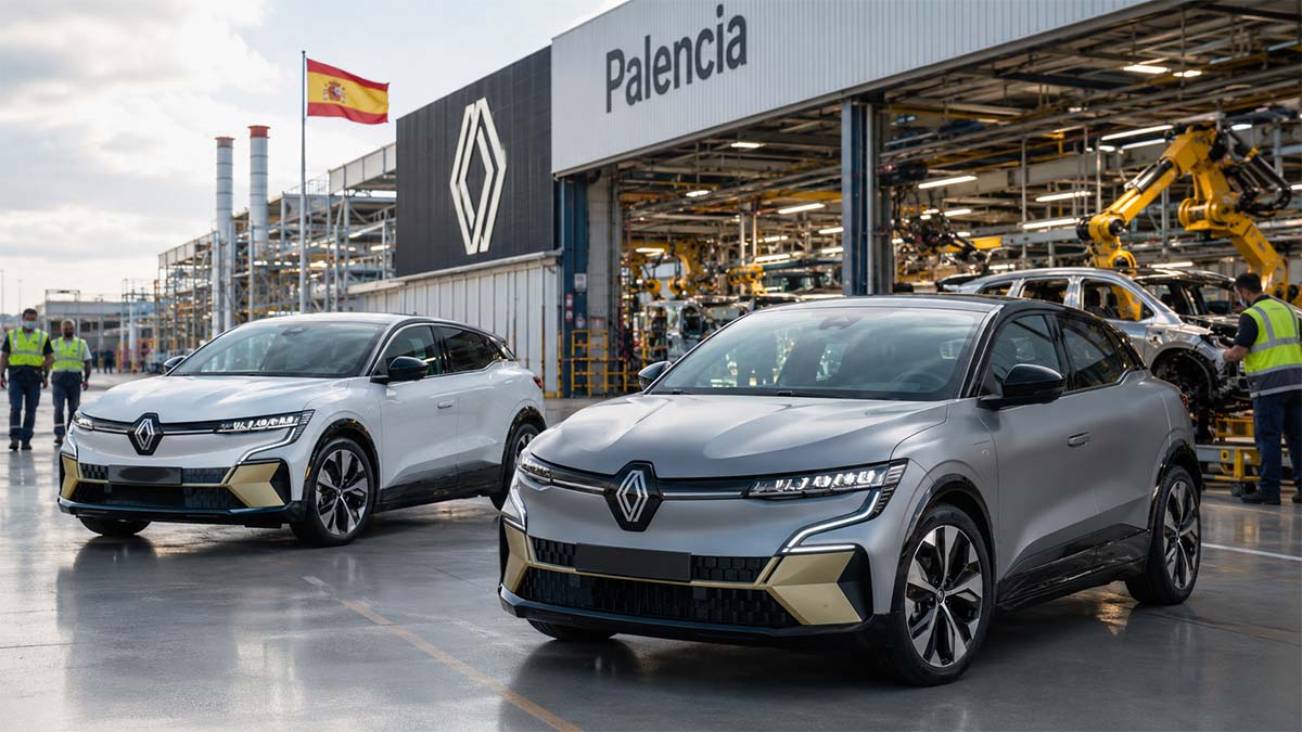 Renault fabricará coches eléctricos en España: Palencia se acerca a la nueva plataforma RGEV Medium 2.0