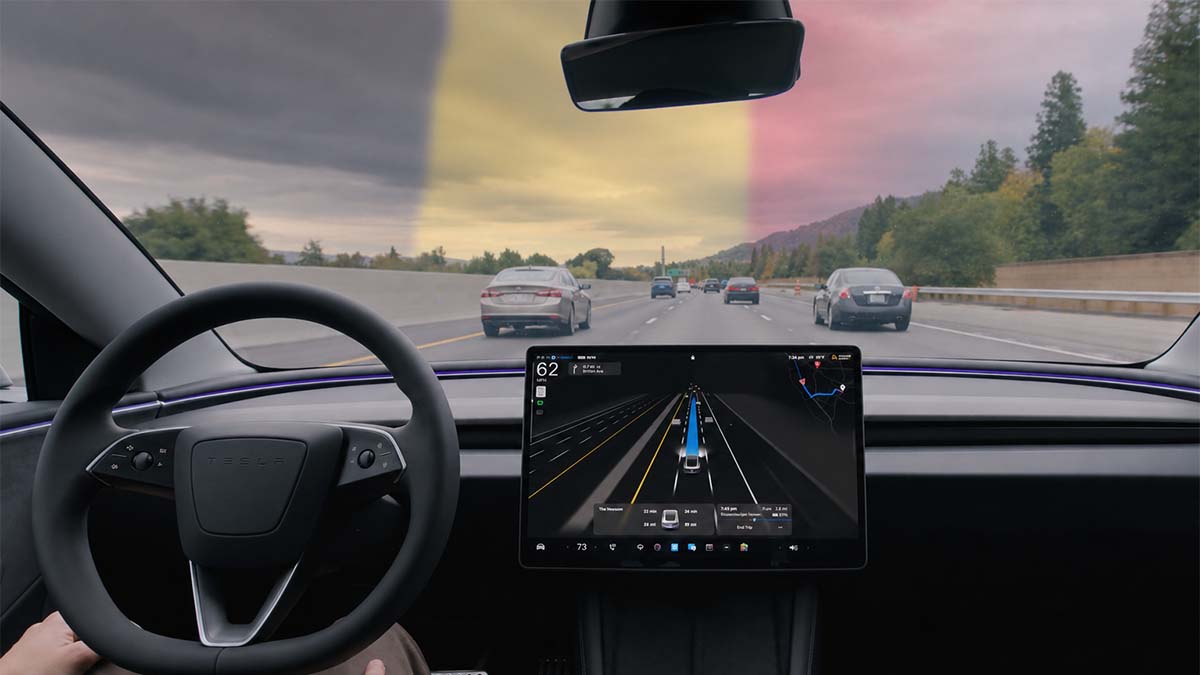 Tesla recibe luz verde para probar el FSD en Bélgica y acelera su llegada a Europa